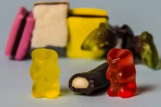 Gummibärchen，Saftbär，金熊，果冻，Haribo