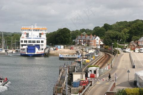 渡轮，北海，轮渡码头，英格兰，船，水