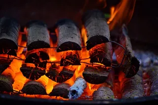 火，木，余烬，火焰，热，烧伤，黄色，品牌