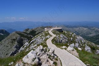 山，美容，自然，旅程，黑山，岩石