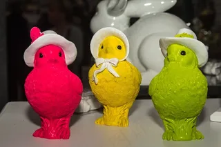 装饰，鸡，鸡，甜，可笑，复活节