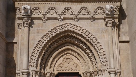 教堂，布达佩斯，拱