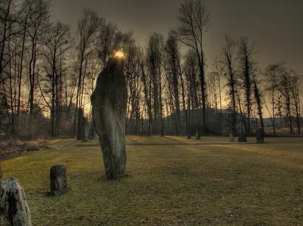 瑞士，晚上，晚上，黄昏，日落，岩​​，洛基