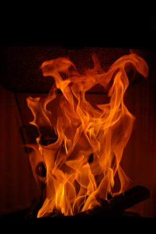 火，烤箱，壁炉，烧伤，热，火焰，热
