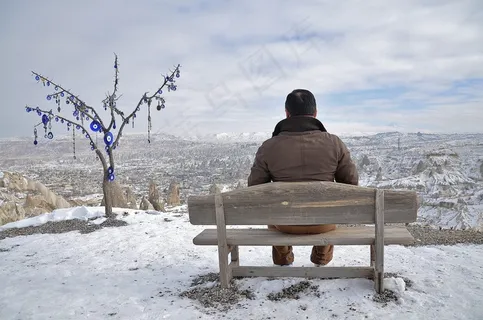 休息,雄性,文家,坐在,银行,冬冬季,性质,雪 休息,雄性,文家,坐在,银行,冬冬季,性质,雪