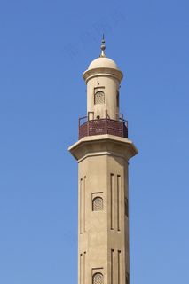 宣礼塔，迪拜，清真寺，阿联酋，伊斯兰教，架构