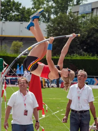 田径运动，撑竿跳高，体育，少年联欢晚会曼海姆