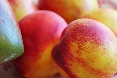 油桃，芒果，水果，甜，健康，美味