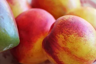 油桃，芒果，水果，甜，健康，美味