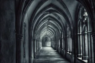 黑色和白色，特里尔，教堂，礼拜堂