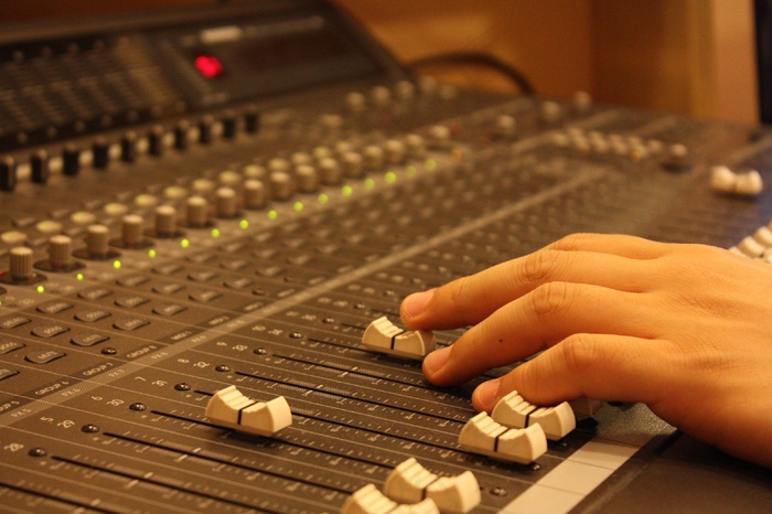 手，混音器，音量，音频