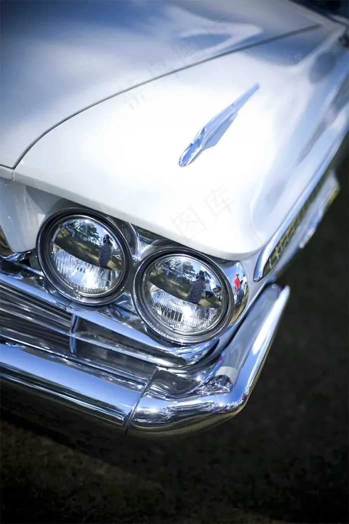 前大灯，前大灯，大灯，汽车，老爷车