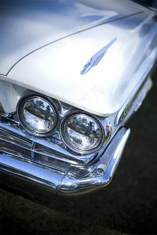 前大灯，前大灯，大灯，汽车，老爷车