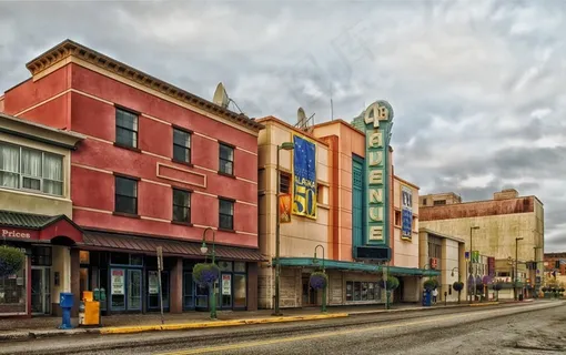 安克雷奇，阿拉斯加，城市，城市，城市，建筑物