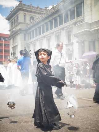 儿童，街道，宗教，危地马拉，透明1