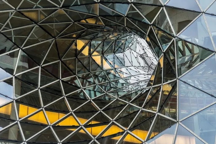 法兰克福，La Facetta，建筑物，城市