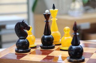 国际象棋，国际象棋件，国际象棋游戏，国王