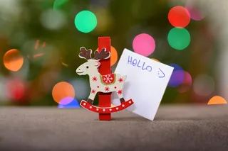 圣诞节，标签，圣诞节装饰