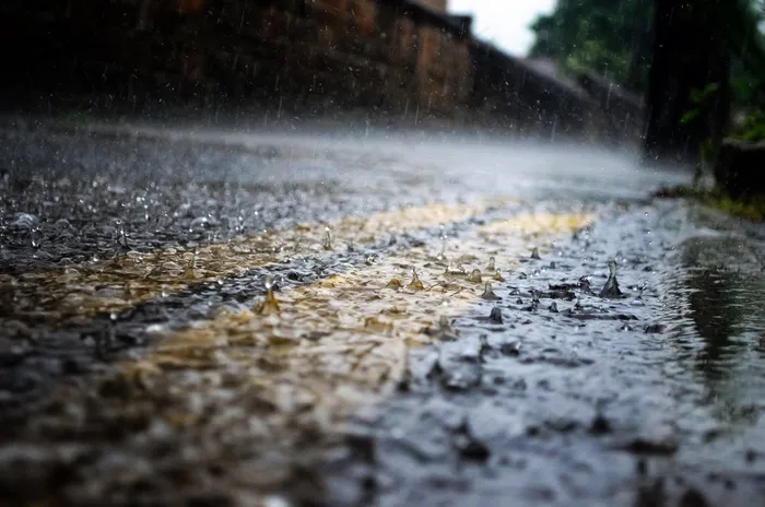 雨，雨滴，季节，水，宏，元素，云
