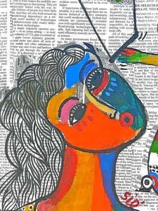 海报，拼贴画，展览，艺术，促销