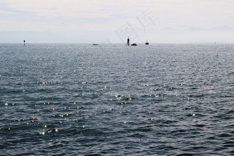 湖，博登湖，背光，阳光，闪闪发光