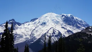 山，雷尼尔山，华盛顿，雷尼尔，国家