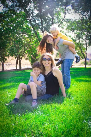 家庭，儿童，孩子，团圆，妇女，男孩