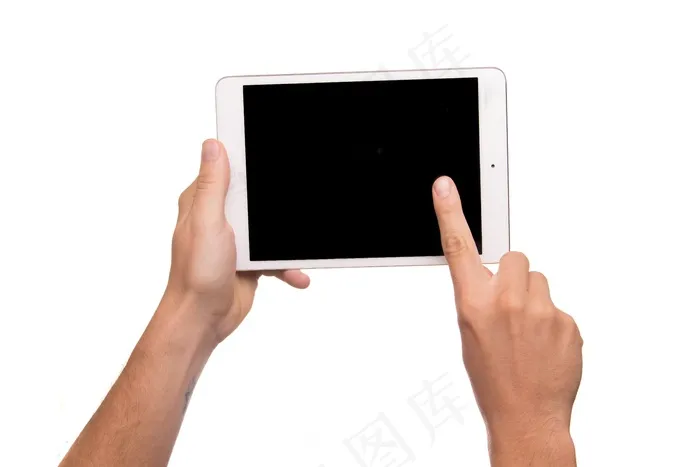 平板电脑，Ipad，阅读，屏幕，滑动，触摸，指定