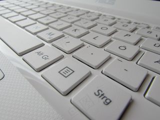 键，键盘，笔记本电脑，笔记本，Ctrl，白色