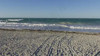 海滩，海，沙，夏天，假期，热带，景观