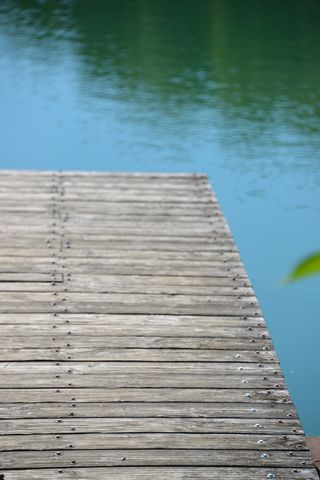 水，Web，湖泊风景，自然，桥，江，天空，木板路