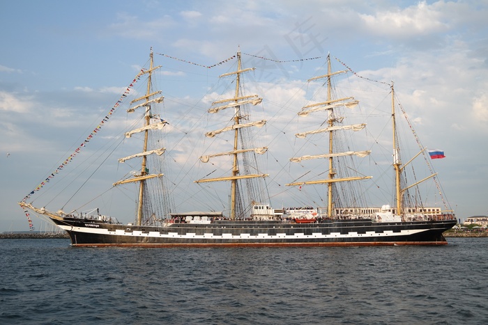 船舶，帆船，四船长，港口