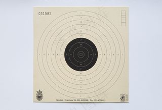 目标，纸，射击，圈子，目标，一轮，空白