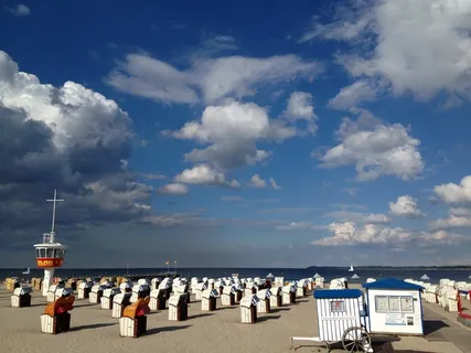 特拉弗明德，湖泊，水，波罗的海，酒店，海上