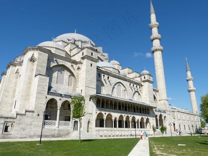 伊斯坦布尔，土耳其，清真寺，伊斯兰教，祷告，Süleymaniye