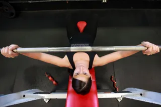 举重，举重，力量，女性，健身房，健身，年轻