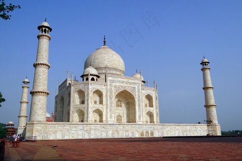 泰姬陵，教科文组织遗址，世界奇迹，白色大理石