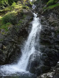 级联,山,性质,阿尔卑斯山,徒步旅行,法国 级联,山,性质,阿尔卑斯山,徒步旅行,法国