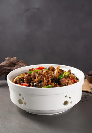 农家小炒甲鱼图片