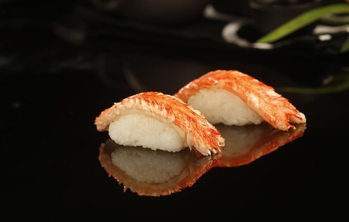 日料 寿司 美食 蟹棒 手握图片