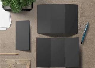 宣传三折页样机图片