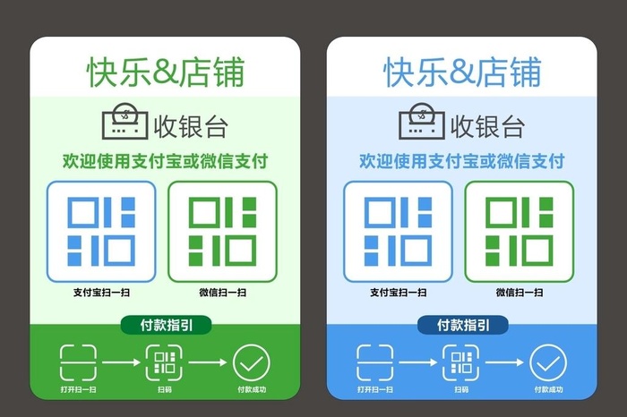 扫码支付 图片cdr矢量模版下载