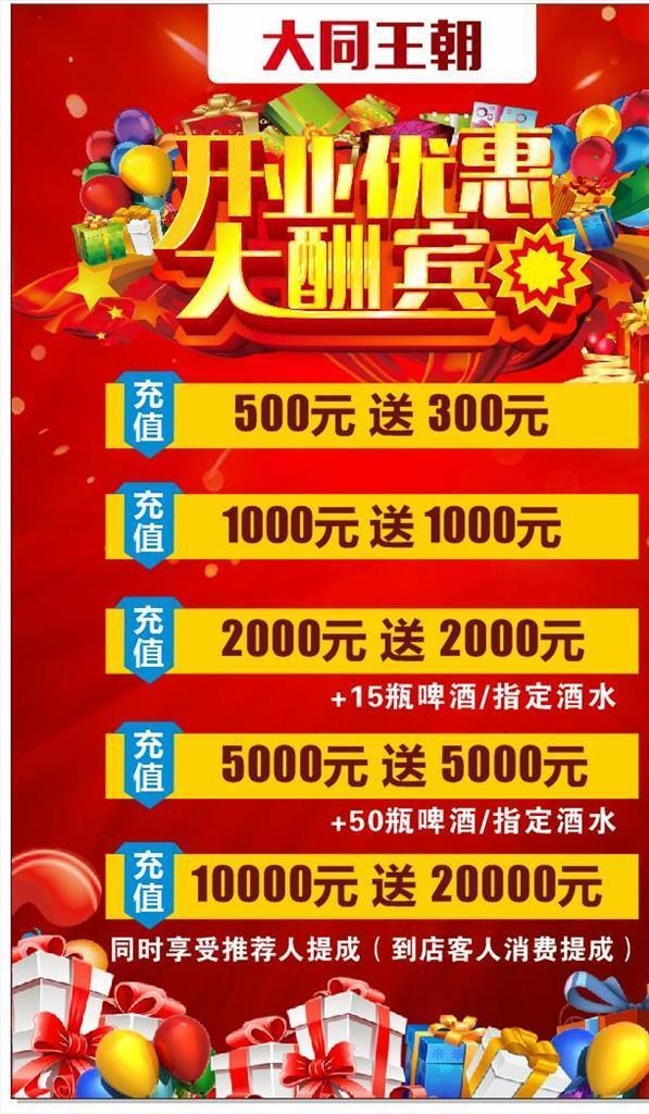 开业酬宾图片cdr矢量模版下载
