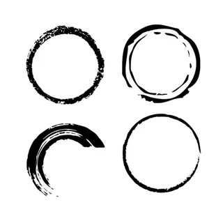 水墨圈图片