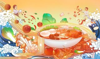 国潮火锅图片