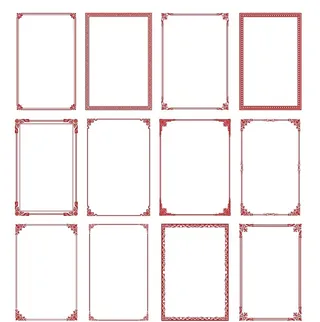 中式传统花纹边框图片