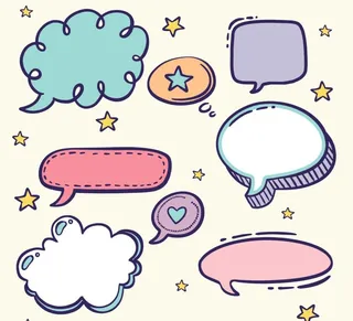 对话气泡图片