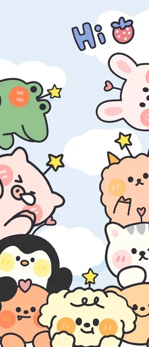 卡通小动物们图片