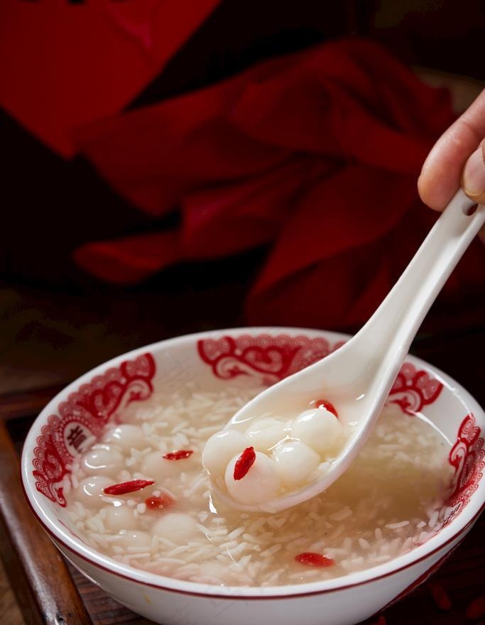 红豆小汤圆 图片