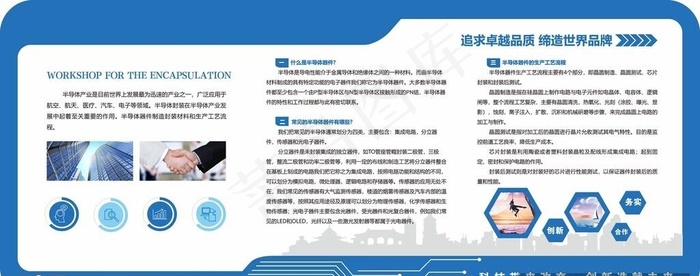 企业文化展板图片cdr矢量模版下载